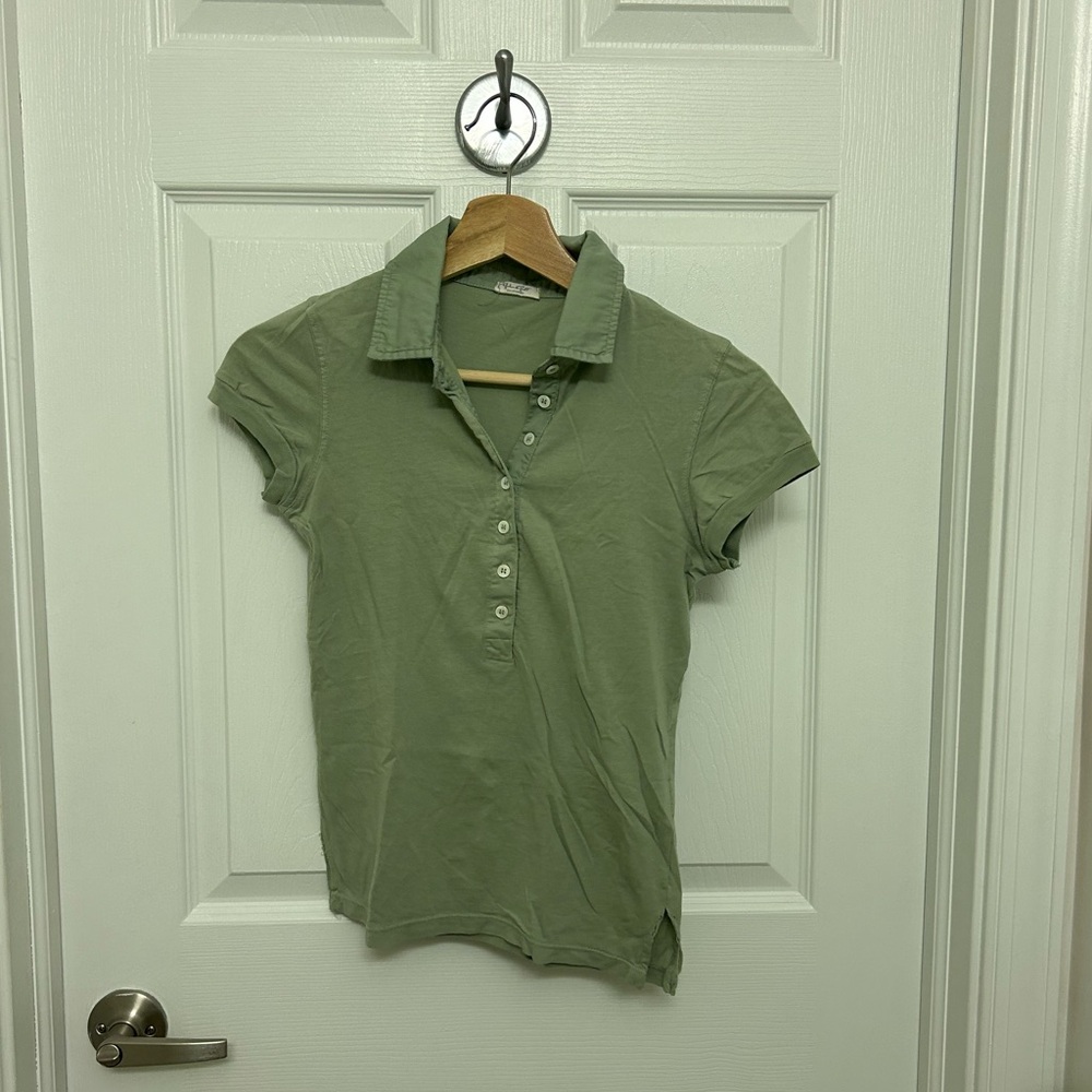 Brandy Melville Light Green Top